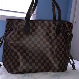Fake Louis Vuitton Neverfull MM Damier Ebene